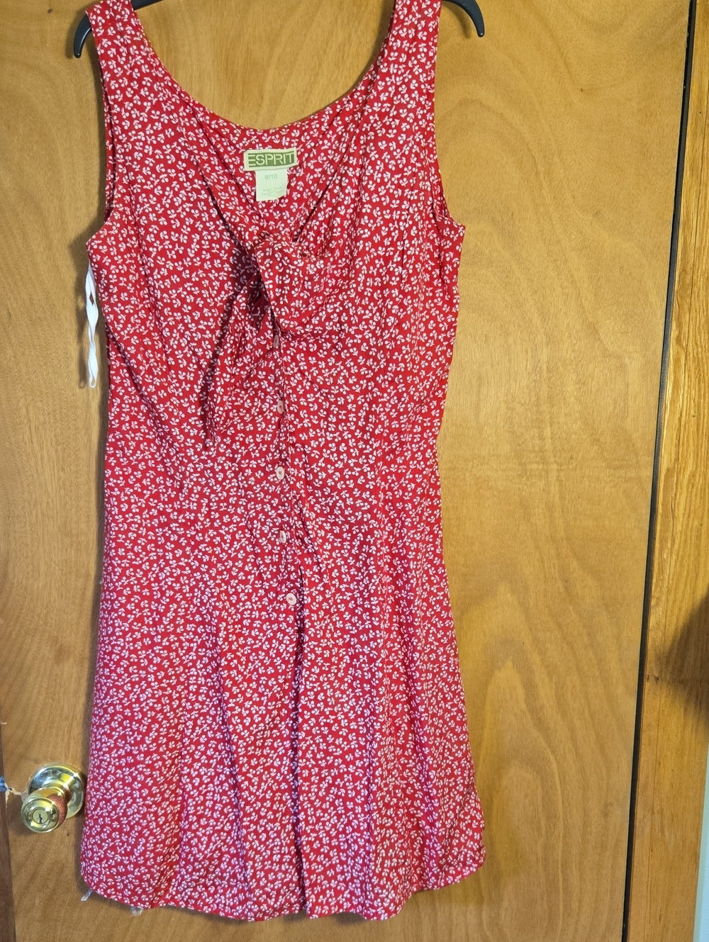 Esprit Red Floral Sundress